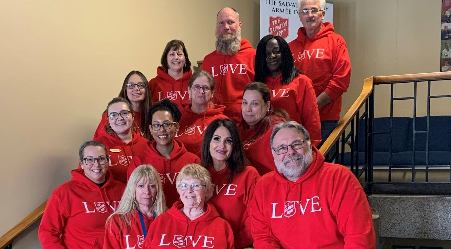 London Village team smiling