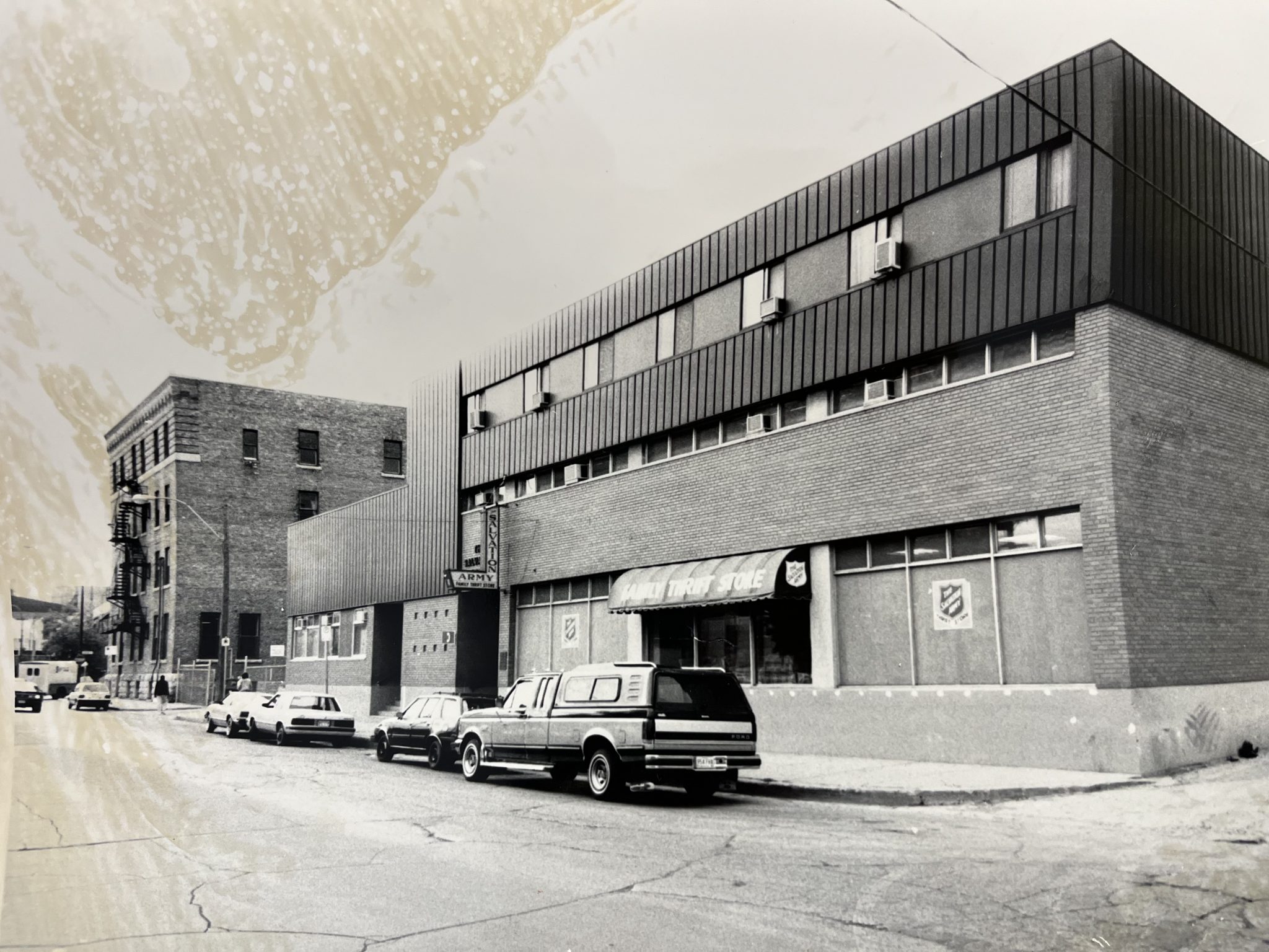 image of The Salvation Army Winnipeg Centre of Hope in mono color