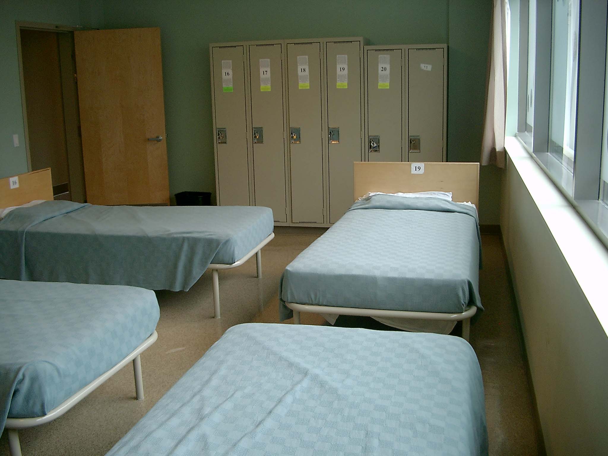shelter beds
