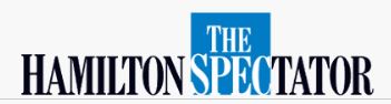 The Hamilton Spectator Logo.